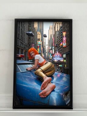 The Fifth Element Lee Loo Art Poster